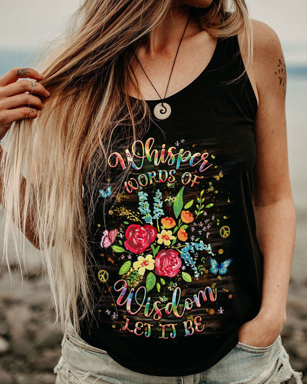 WHISPER WORDS OF WISDOM LET IT BE ALL OVER PRINT - YHHG0411242