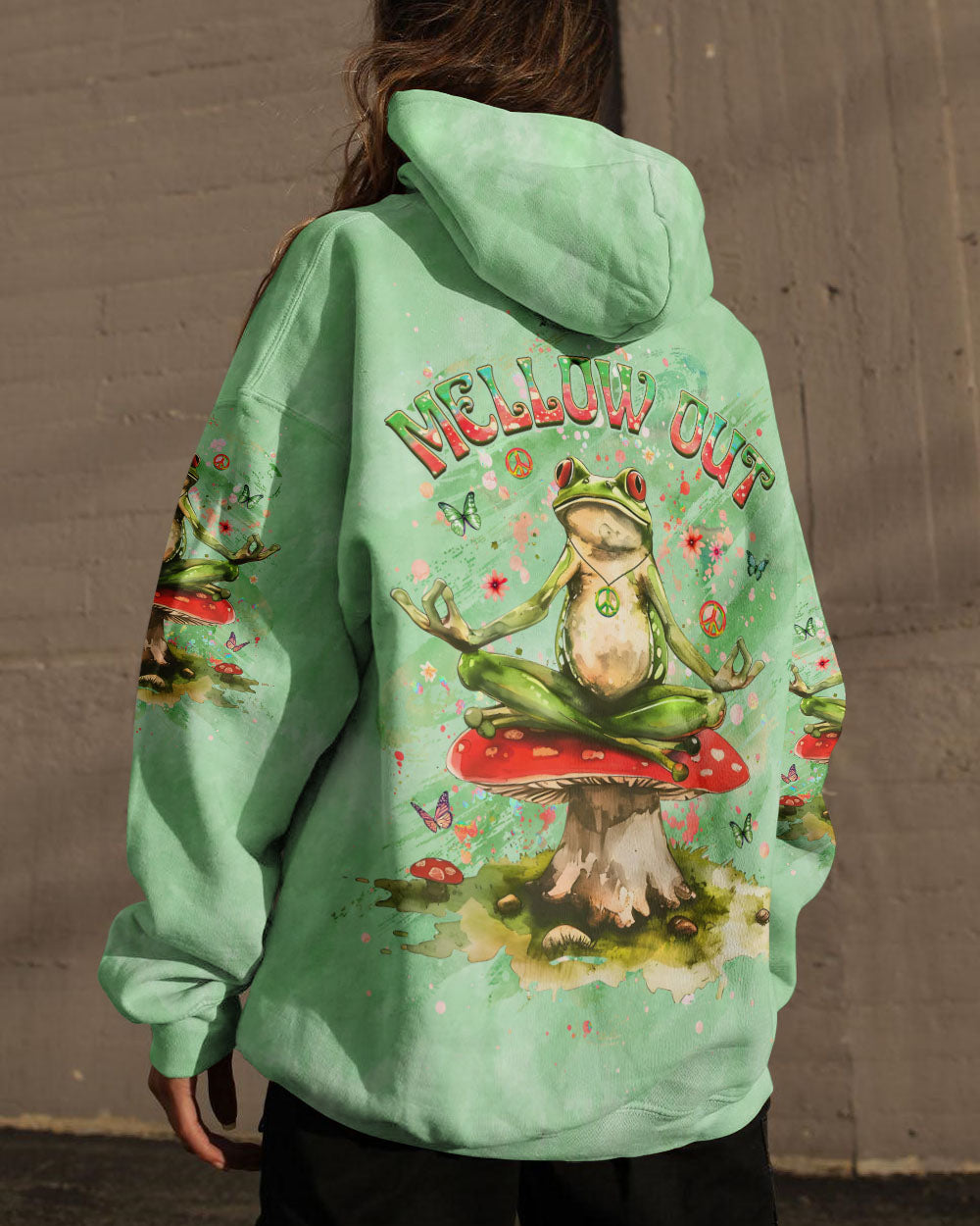 MELLOW OUT FROG ALL OVER PRINT - YHHG0508241