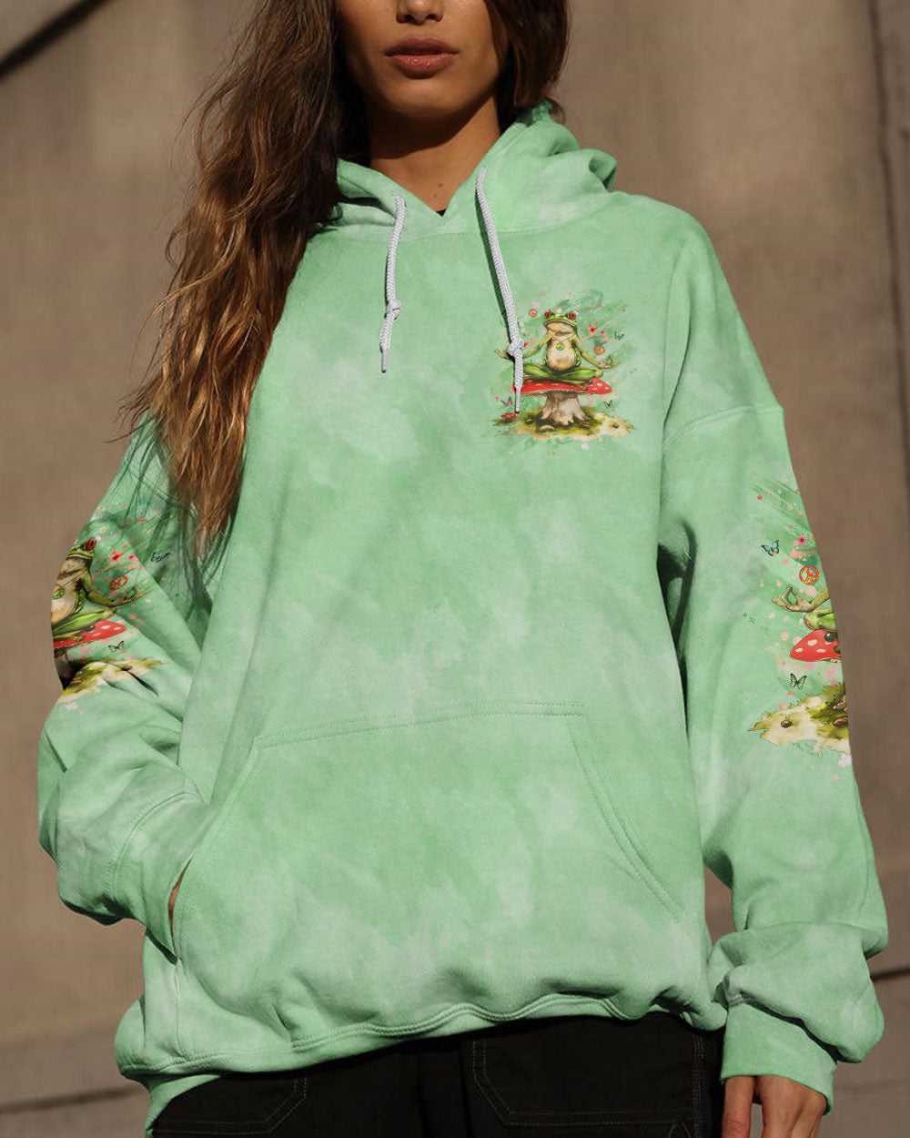 MELLOW OUT FROG ALL OVER PRINT - YHHG0508241