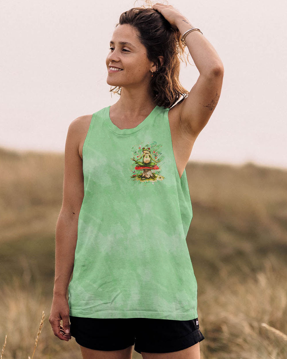 MELLOW OUT FROG ALL OVER PRINT - YHHG0508241