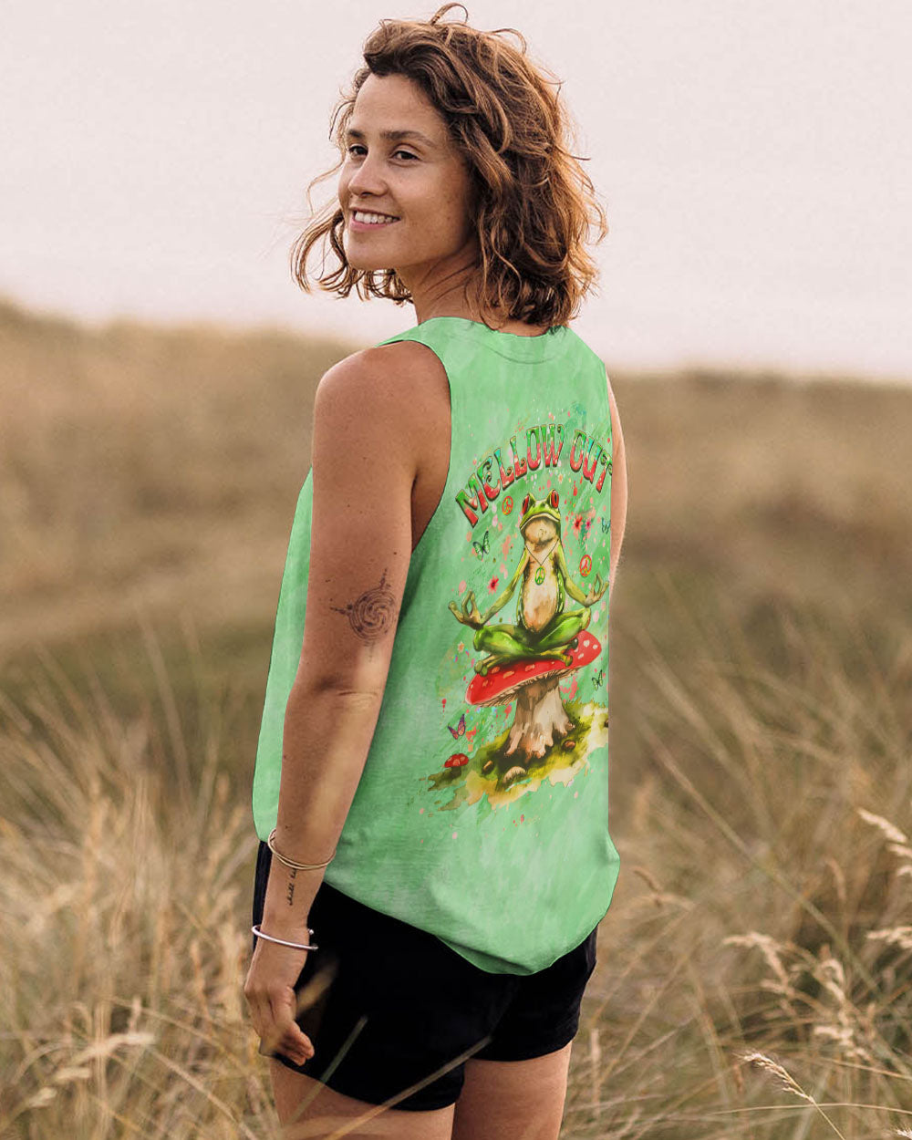 MELLOW OUT FROG ALL OVER PRINT - YHHG0508241