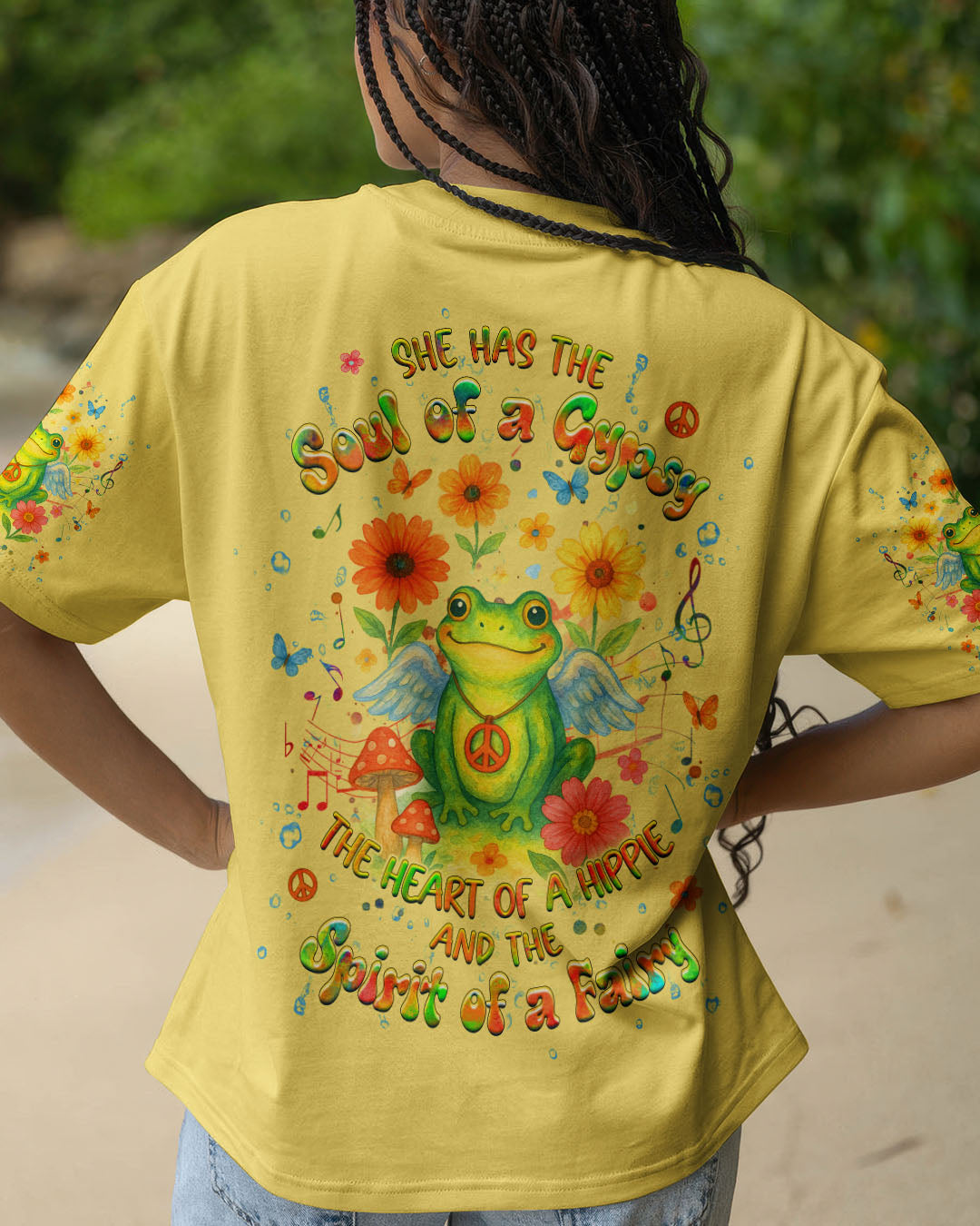 SPIRIT OF A FAIRY FROG ALL OVER PRINT - YHHG0605252