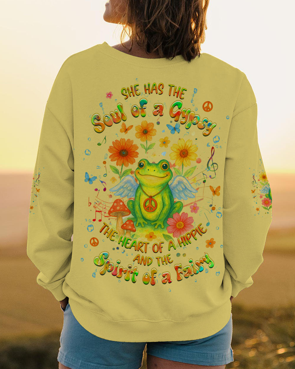 SPIRIT OF A FAIRY FROG ALL OVER PRINT - YHHG0605252