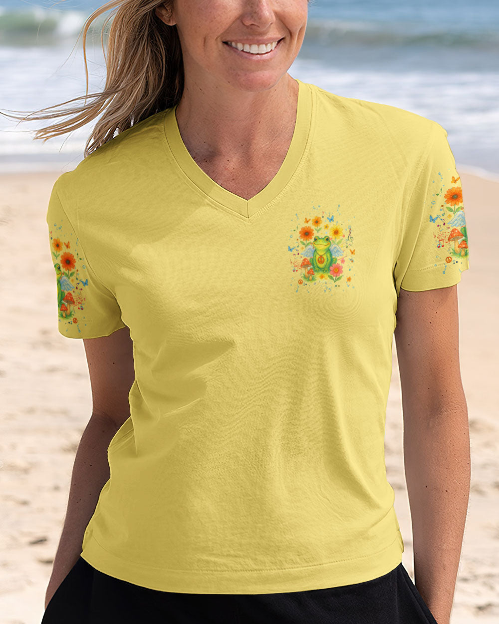 SPIRIT OF A FAIRY FROG ALL OVER PRINT - YHHG0605252