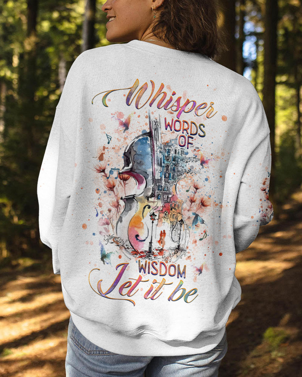 WHISPER WORDS OF WISDOM ALL OVER PRINT - YHHG0607231