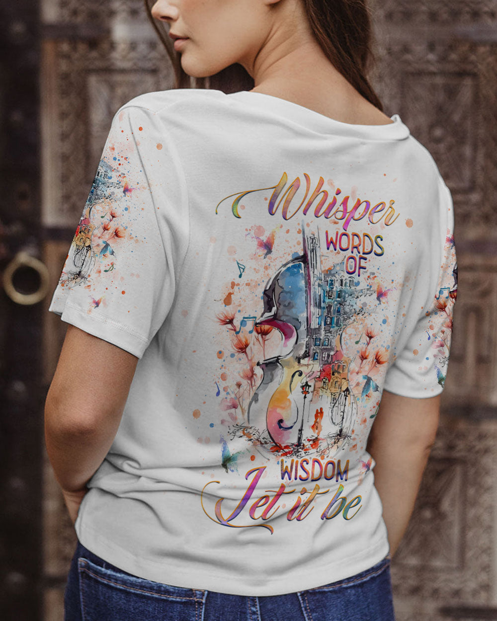 WHISPER WORDS OF WISDOM ALL OVER PRINT - YHHG0607231