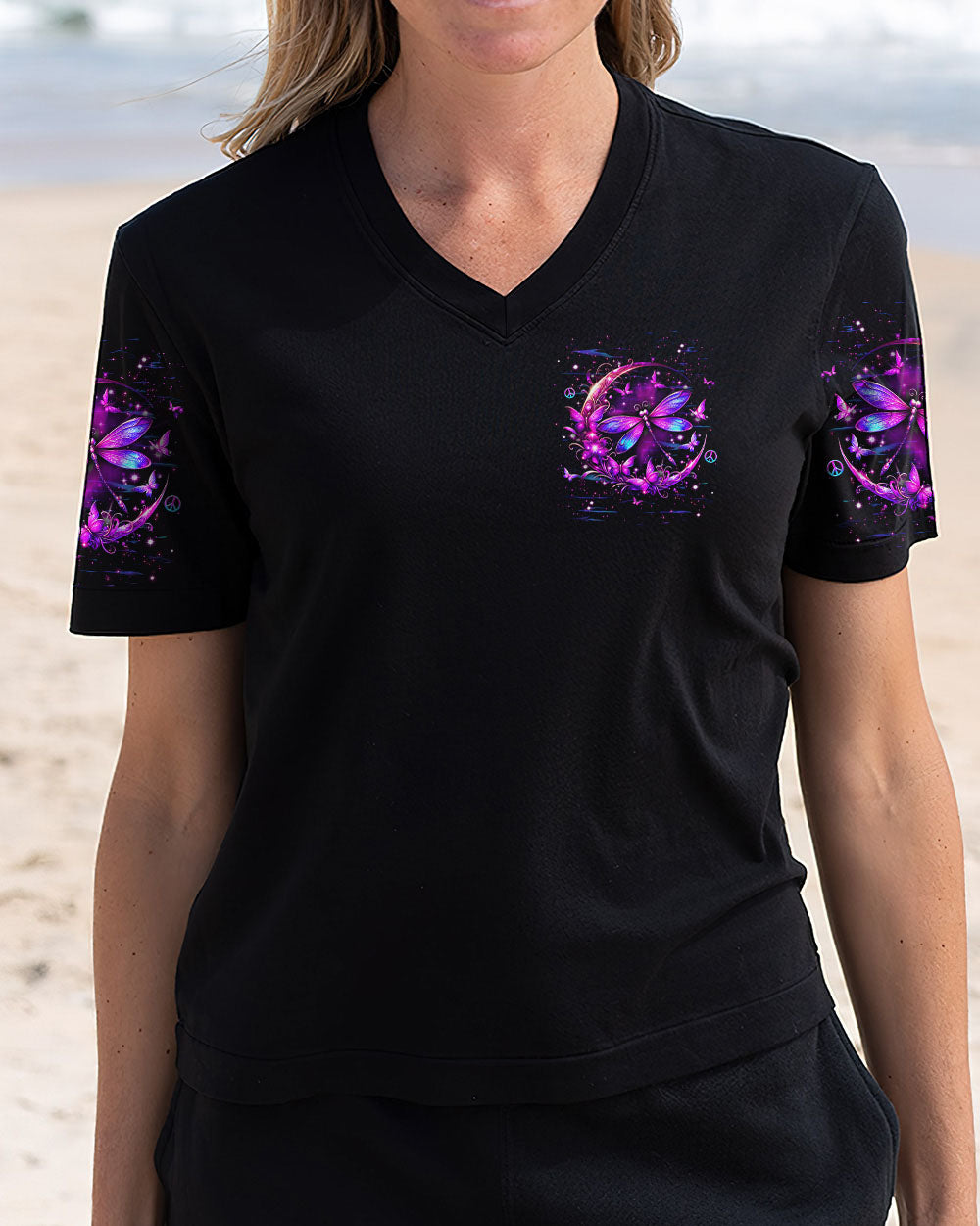 STAY WILD MOON CHILD DRAGONFLY ALL OVER PRINT - YHHG0703254