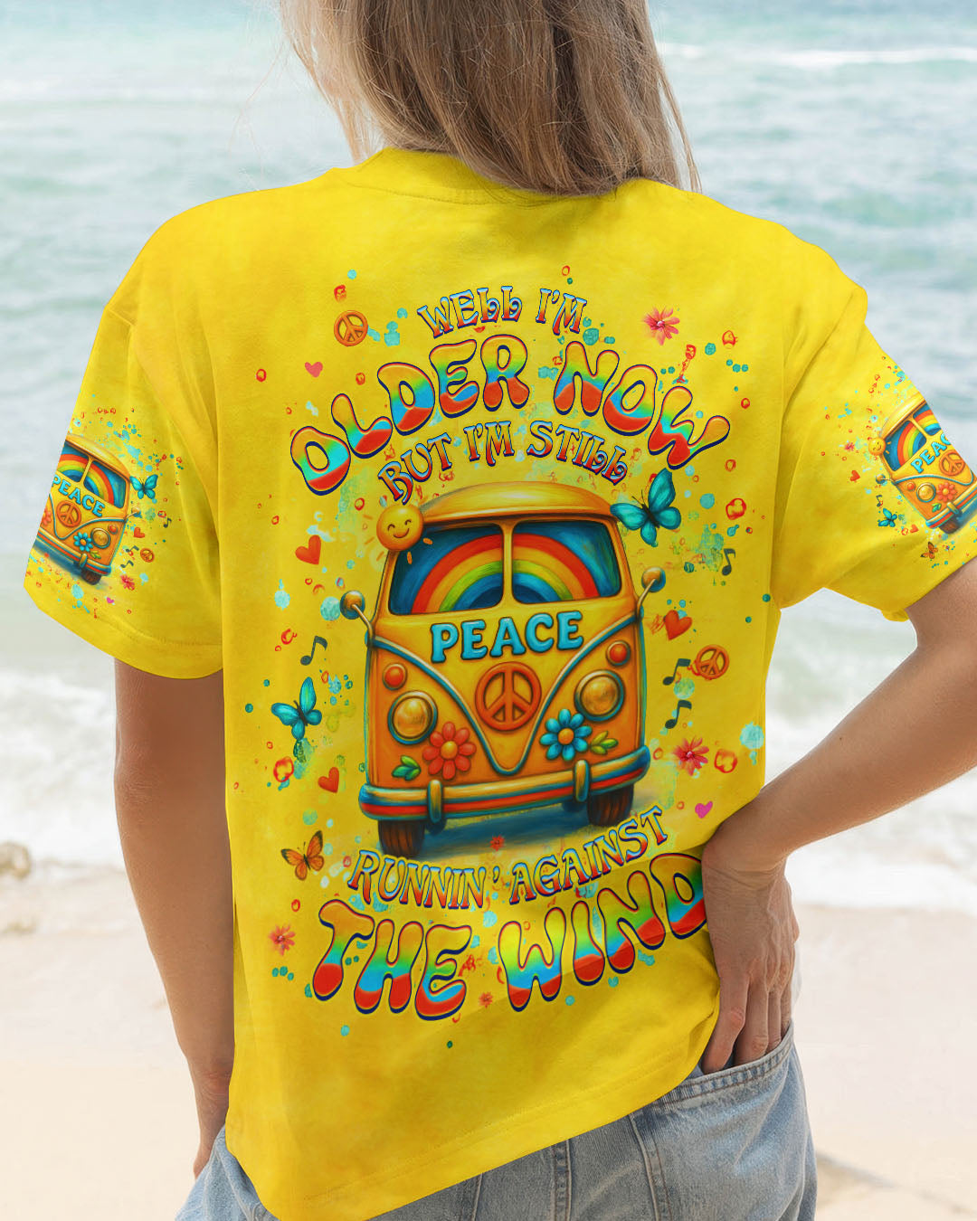 RUNNING AGAINST THE WIND  ALL OVER PRINT - YHHG0705251