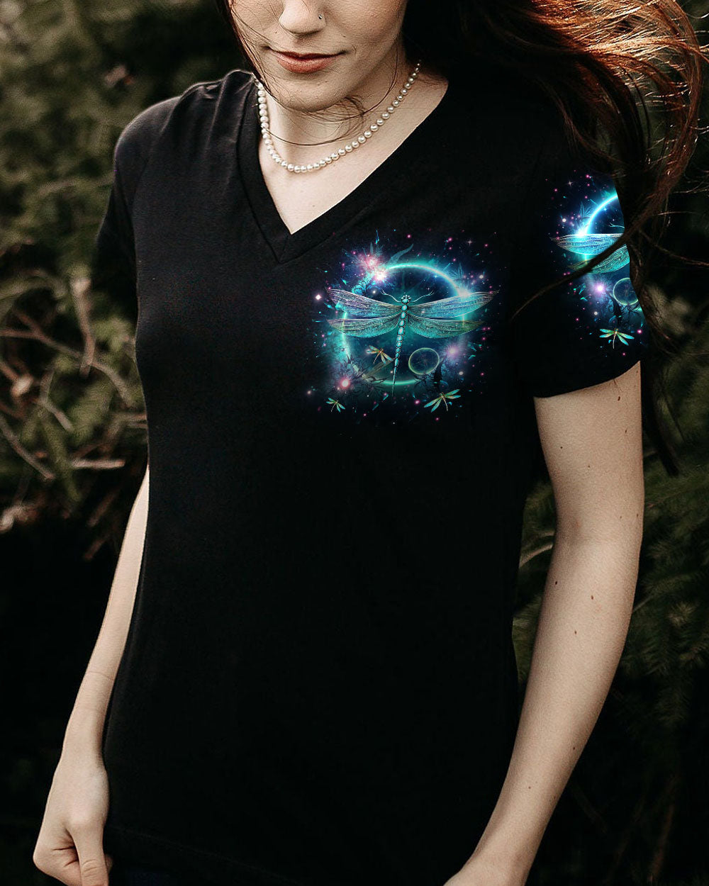 MAY YOU TOUCH DRAGONFLIES AND STARS ALL OVER PRINT - YHHG0707231