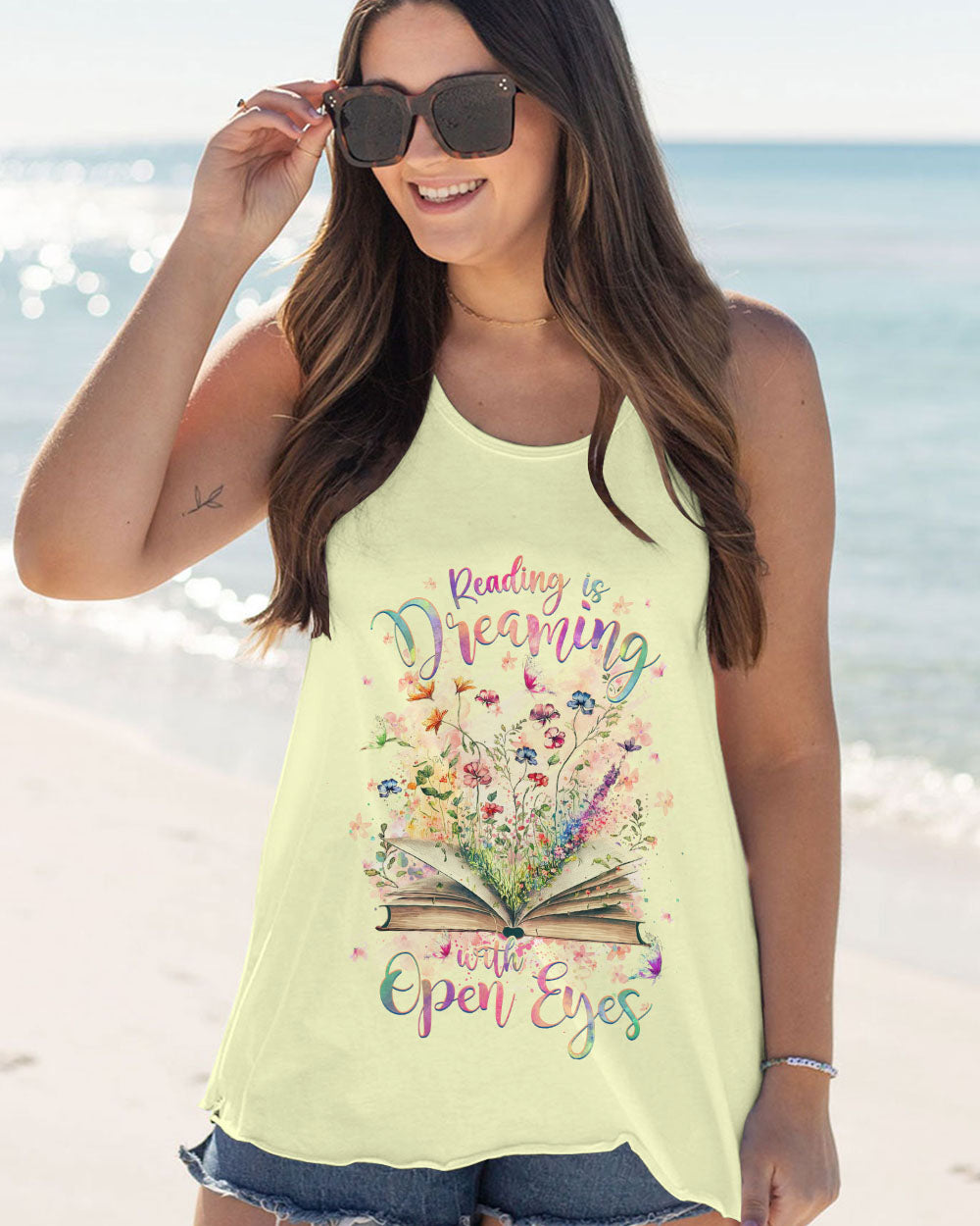 READING IS DREAMING WITH OPEN EYES ALL OVER PRINT - YHHG0709232
