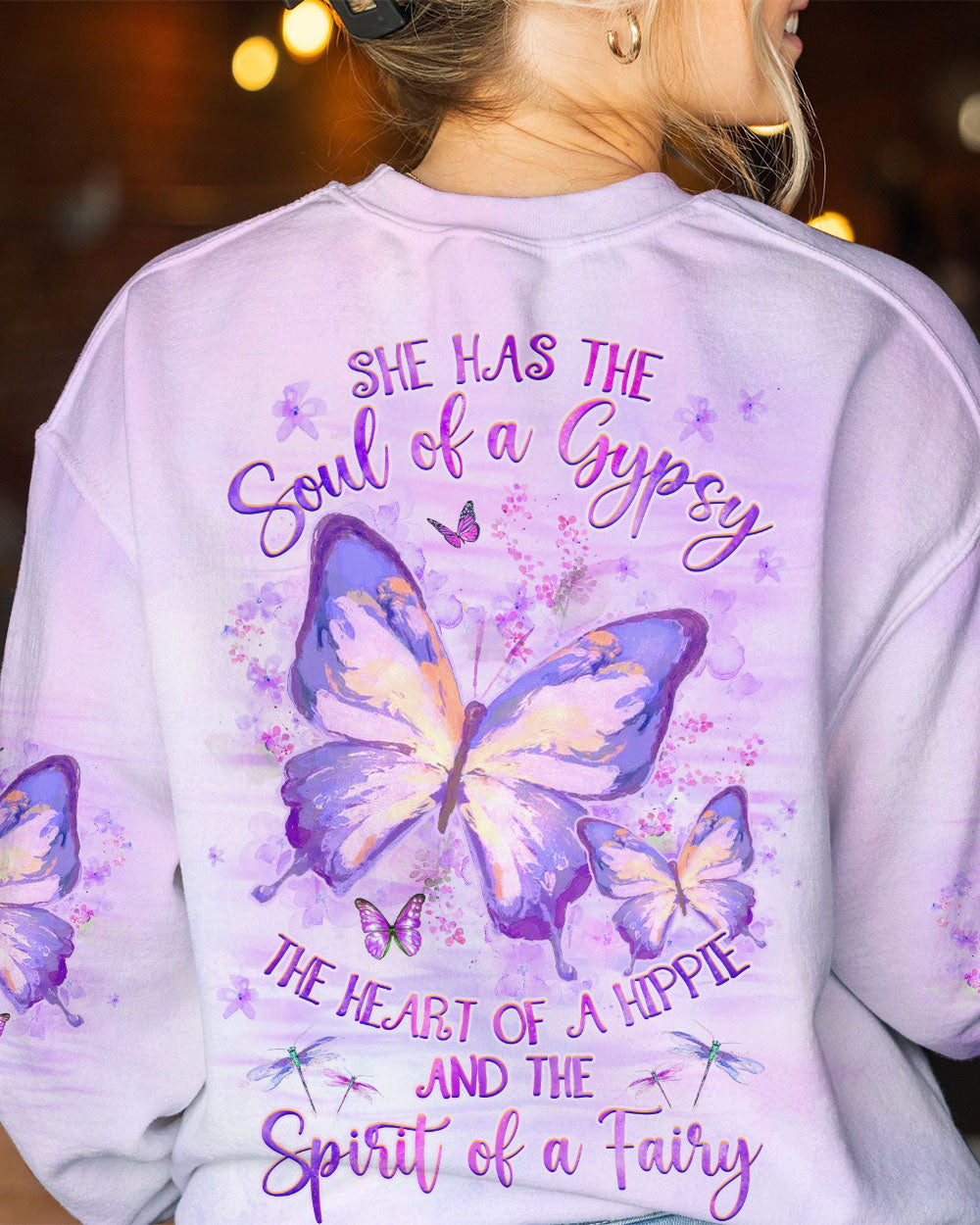 SPIRIT OF A FAIRY BUTTERFLY ALL OVER PRINT - YHHG0809231