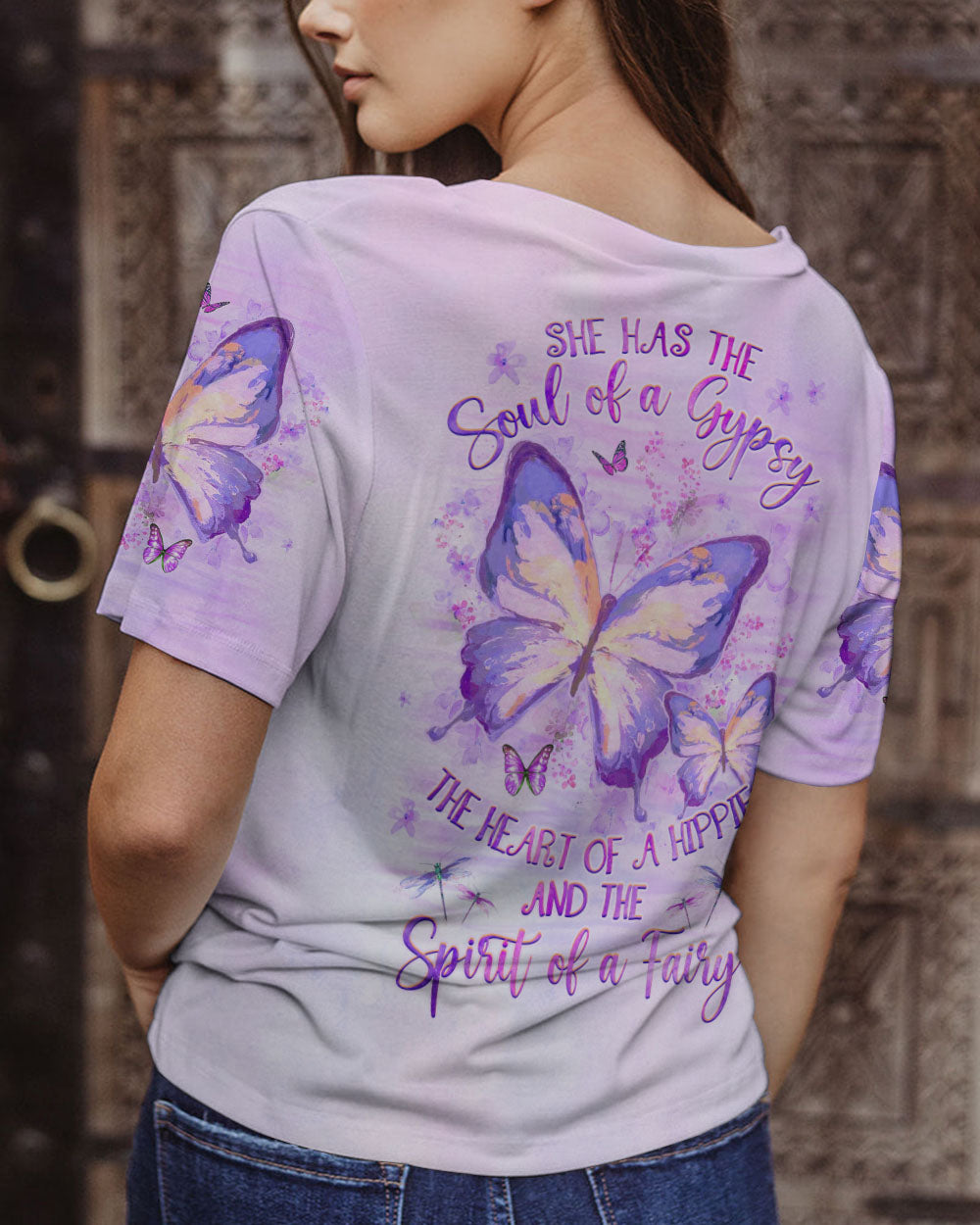 SPIRIT OF A FAIRY BUTTERFLY ALL OVER PRINT - YHHG0809231