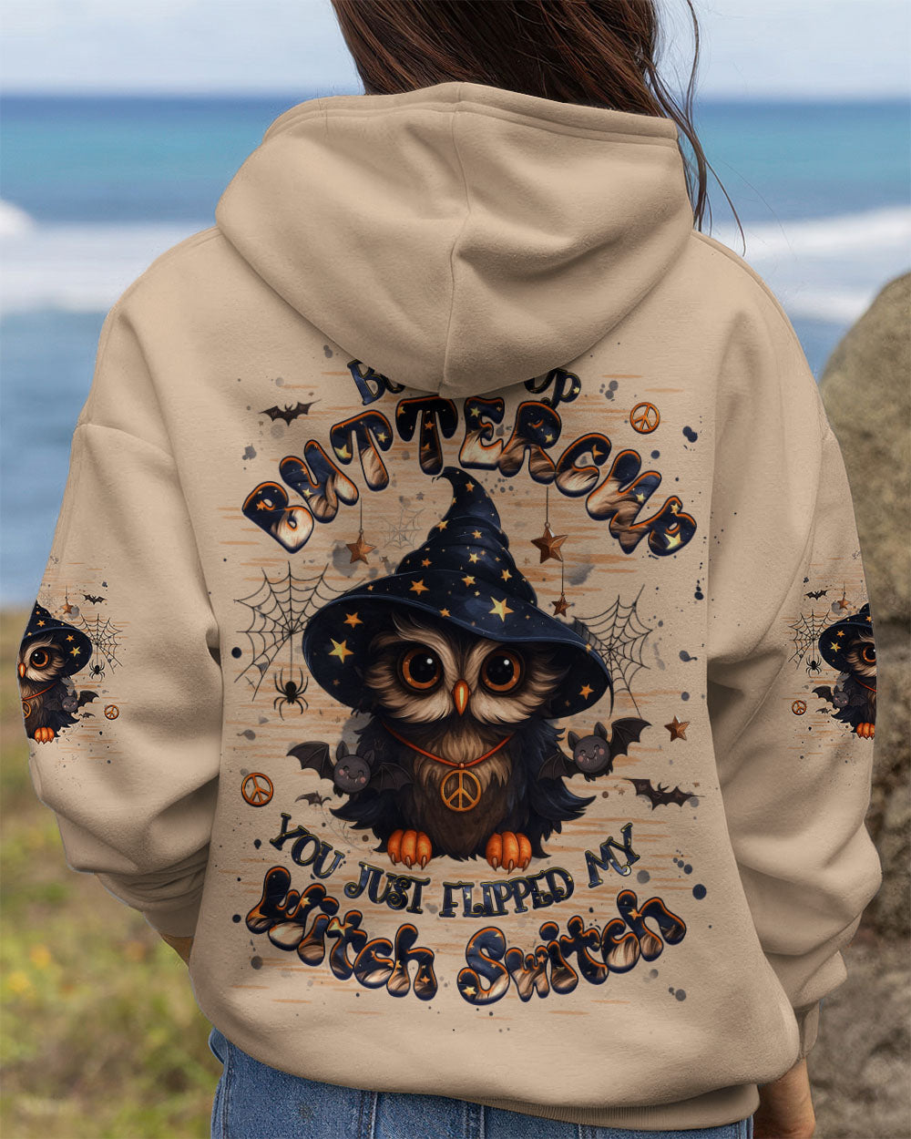YOU JUST FLIPPED MY WITCH SWITCH OWL HALLOWEEN ALL OVER PRINT - YHHG0809252