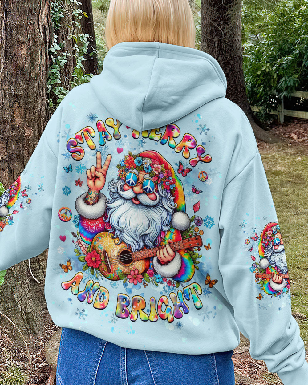 STAY MERRY AND BRIGHT CHRISTMAS ALL OVER PRINT - YHHG0811242