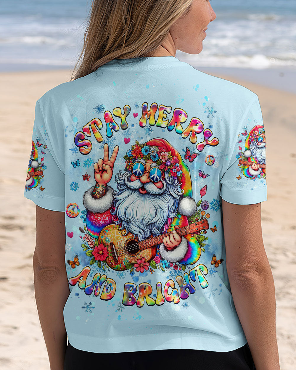 STAY MERRY AND BRIGHT CHRISTMAS ALL OVER PRINT - YHHG0811242