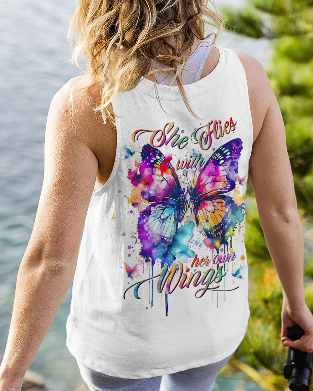 SHE FLIES WITH HER WINGS ALL OVER PRINT - YHHG0906232