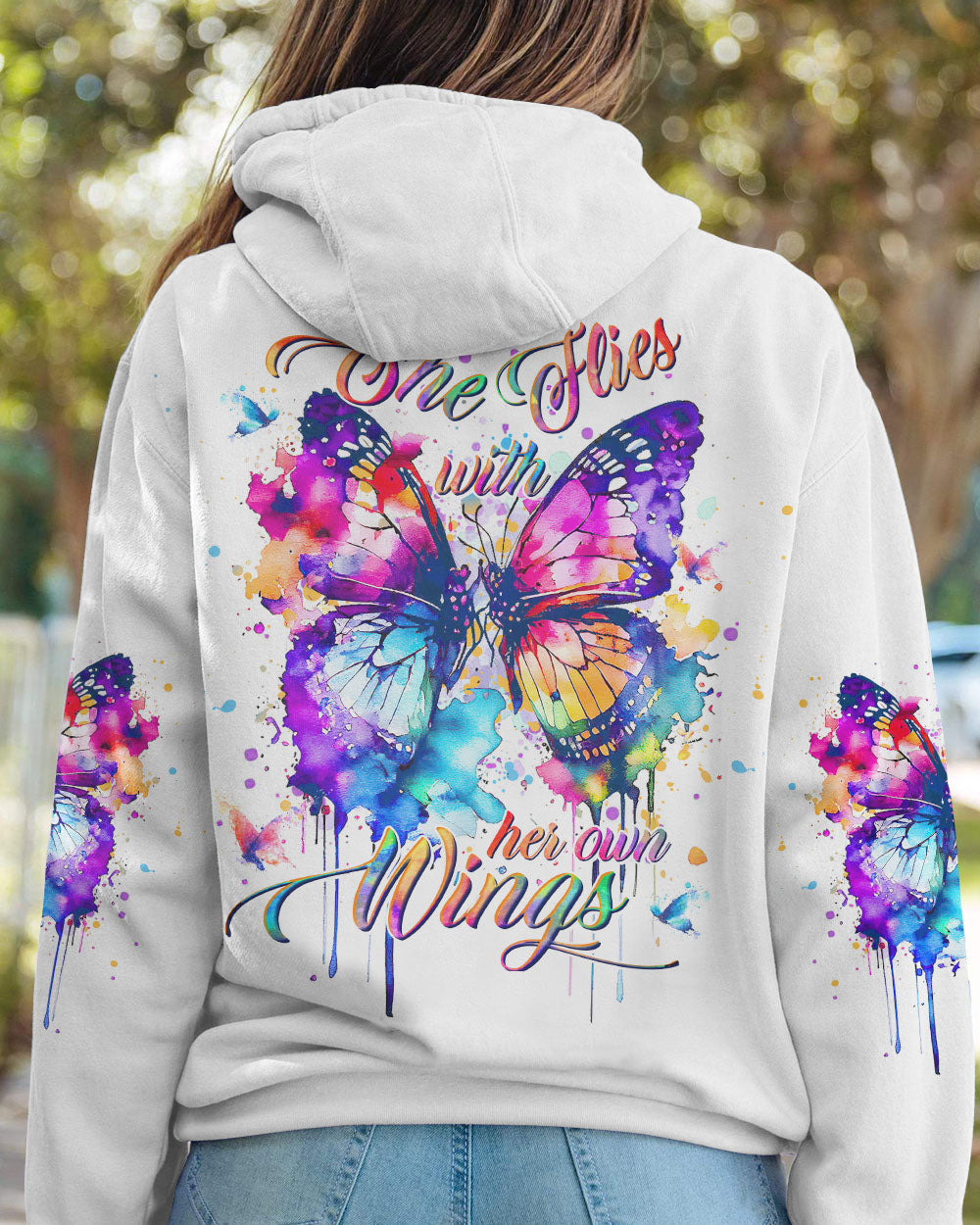 SHE FLIES WITH HER WINGS ALL OVER PRINT - YHHG0906232