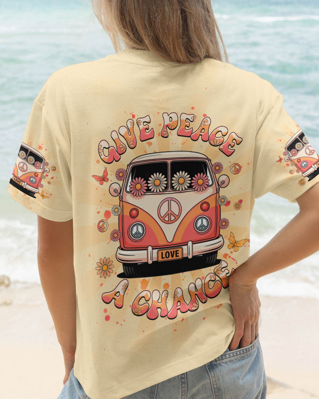 GIVE PEACE A CHANCE ALL OVER PRINT - YHHG0906254