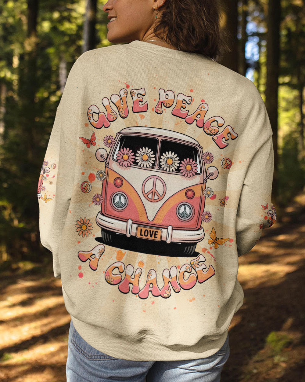 GIVE PEACE A CHANCE ALL OVER PRINT - YHHG0906254