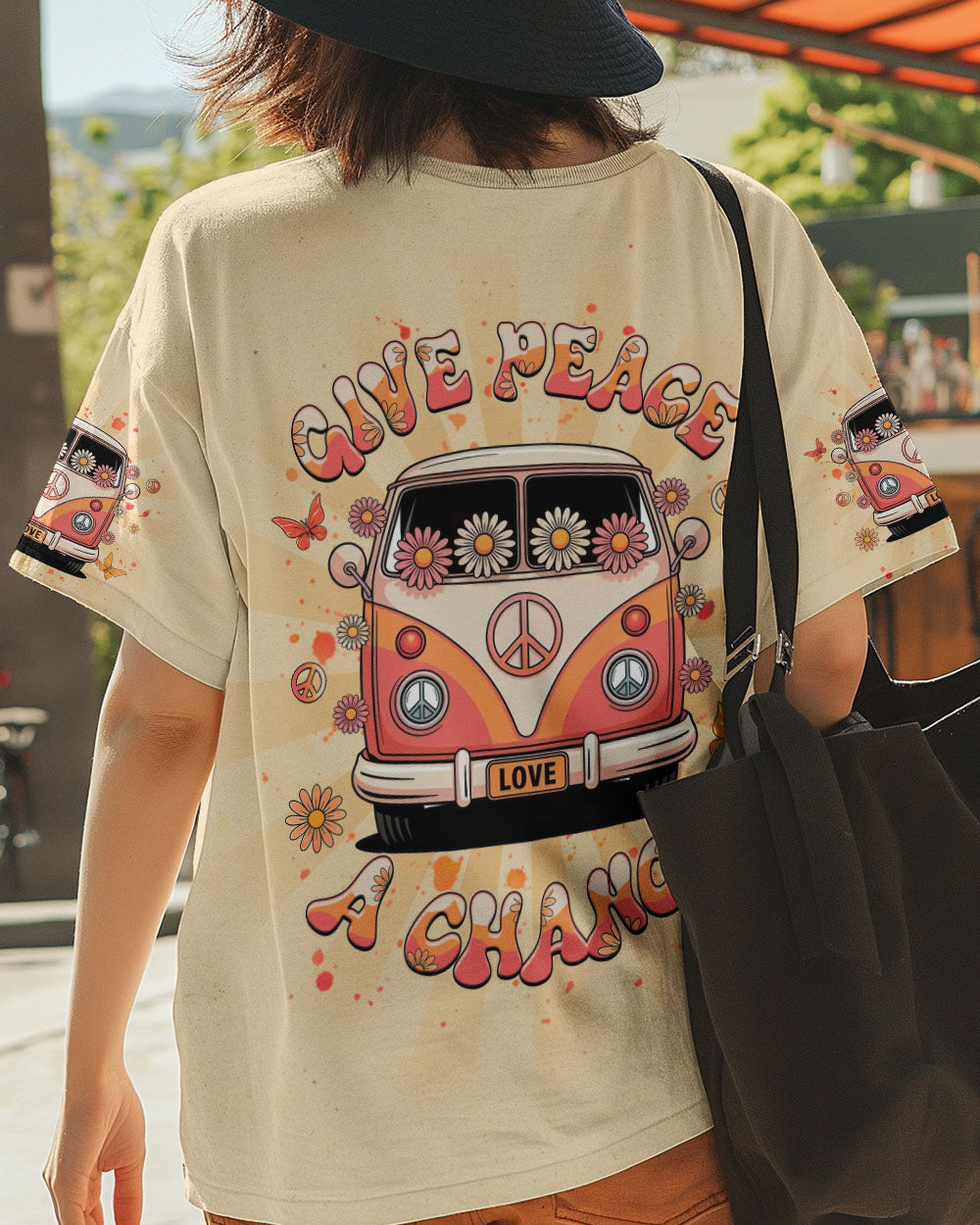 GIVE PEACE A CHANCE ALL OVER PRINT - YHHG0906254