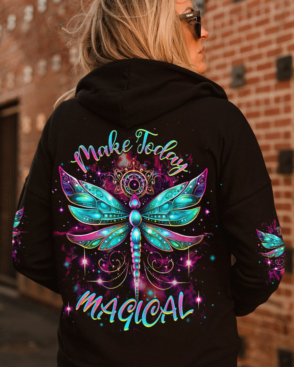 MAKE TODAY MAGICAL DRAGONFLY ALL OVER PRINT - YHHG1007231