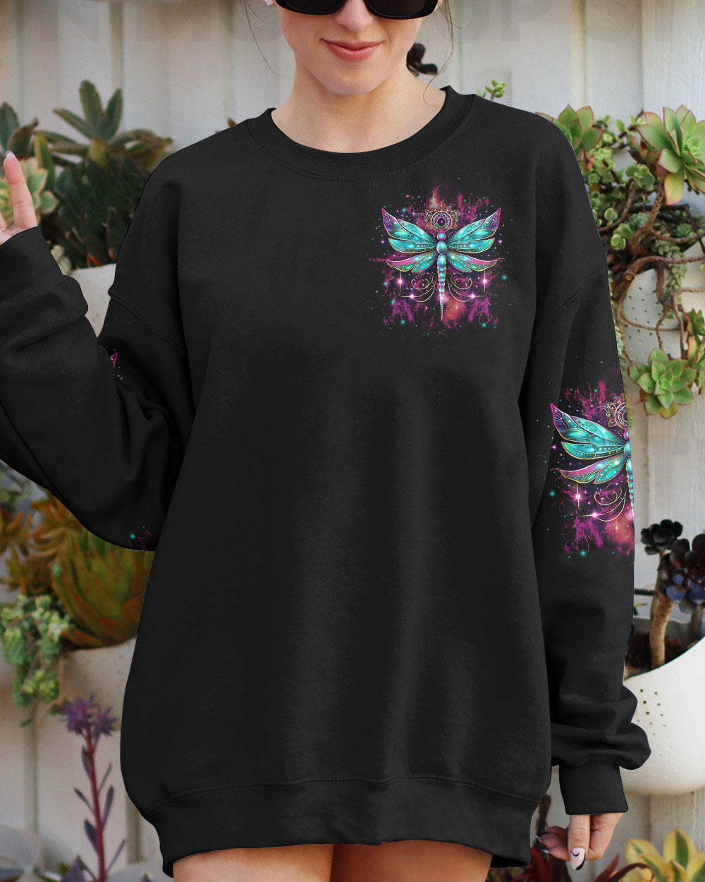 MAKE TODAY MAGICAL DRAGONFLY ALL OVER PRINT - YHHG1007231
