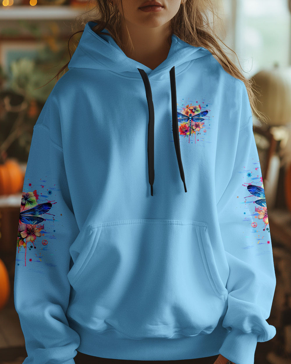 THOSE WE LOVE DON'T GO AWAY DRAGONFLY ALL OVER PRINT - YHHG1102252