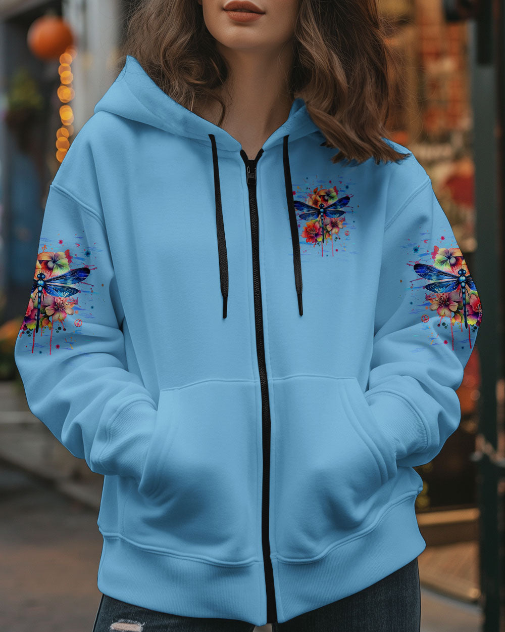 THOSE WE LOVE DON'T GO AWAY DRAGONFLY ALL OVER PRINT - YHHG1102252