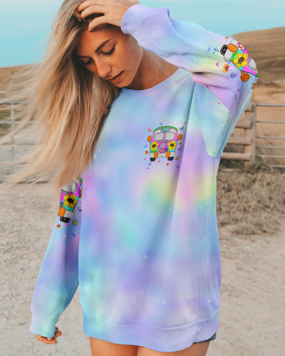 RUNNING AGAINST THE WIND ALL OVER PRINT - YHHG1109241
