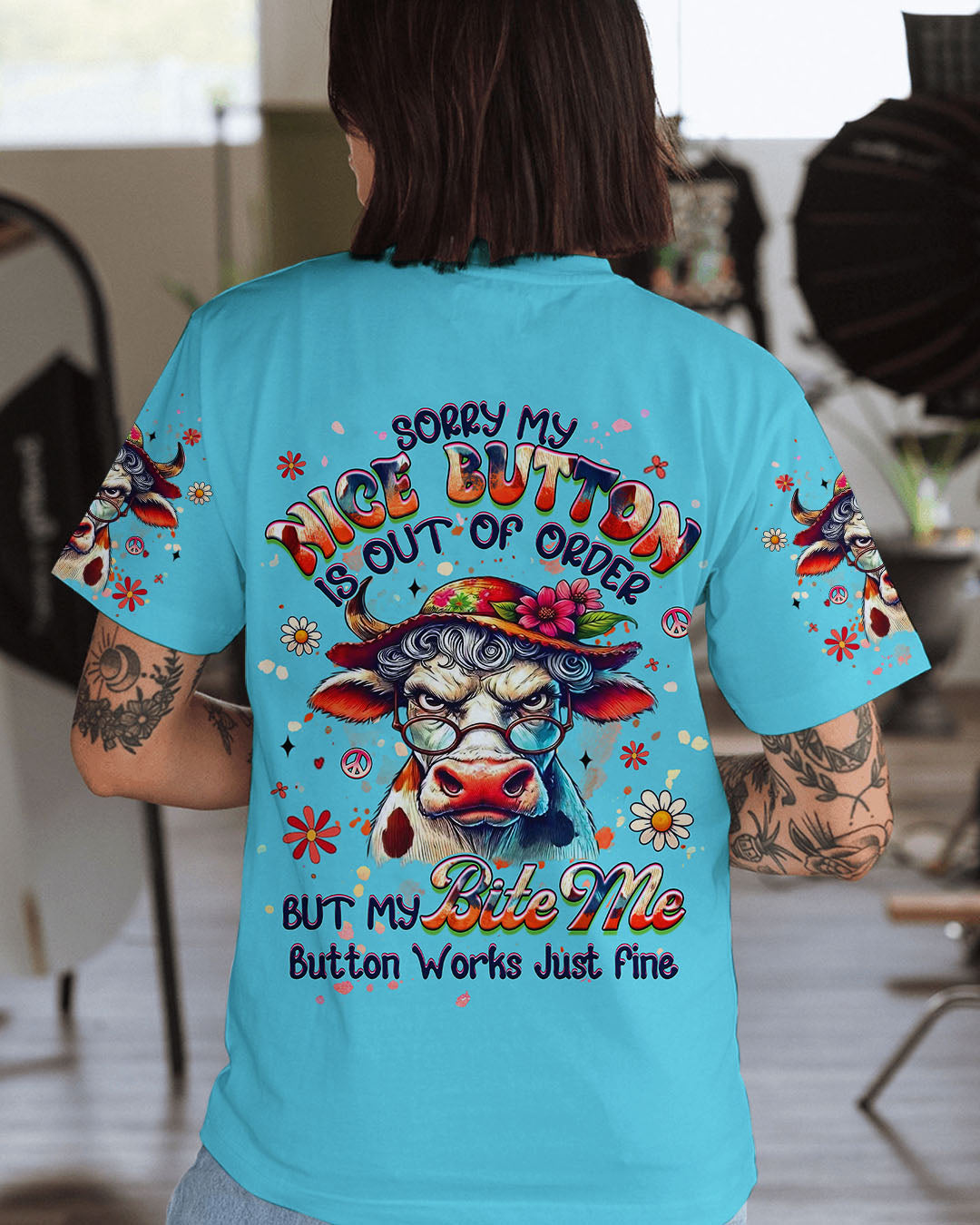 SORRY MY NICE BUTTON IS OUT OF ORDER ALL OVER PRINT - YHHG1109251