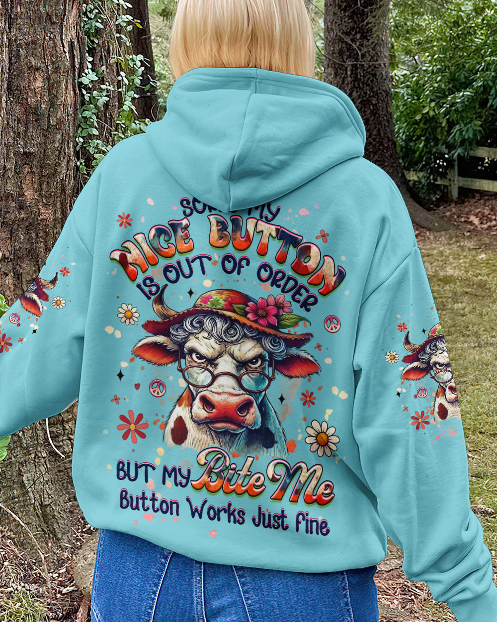SORRY MY NICE BUTTON IS OUT OF ORDER ALL OVER PRINT - YHHG1109251