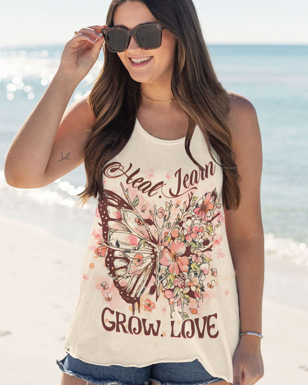 HEAL LEARN GROW LOVE ALL OVER PRINT - YHHG1207232