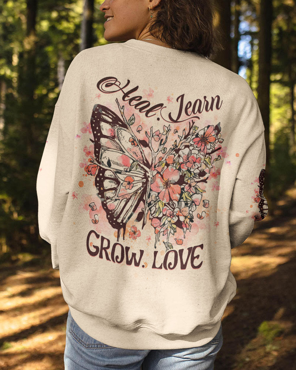 HEAL LEARN GROW LOVE ALL OVER PRINT - YHHG1207232