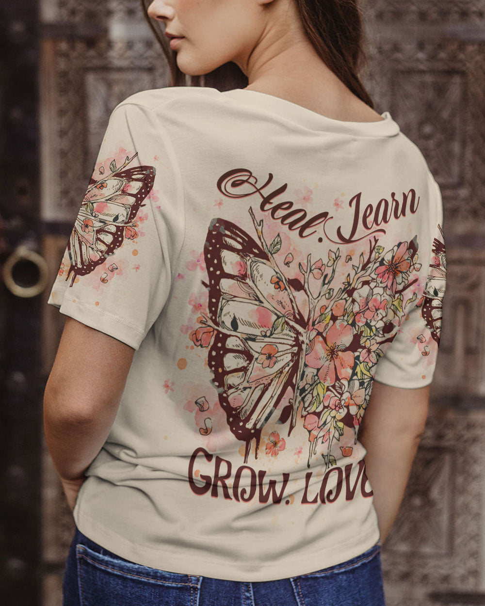 HEAL LEARN GROW LOVE ALL OVER PRINT - YHHG1207232