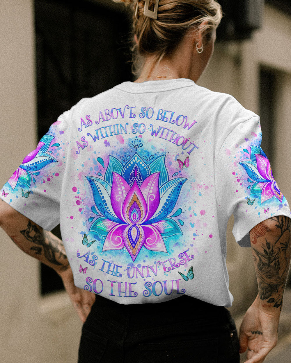 SO ABOVE SO BELOW AS WITHIN ALL OVER PRINT - YHHG1208231