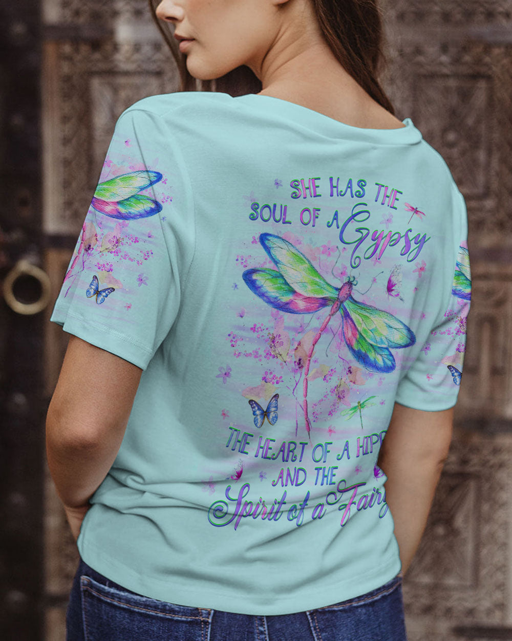 SPIRIT OF A FAIRY DRAGONFLY ALL OVER PRINT - YHHG1209233