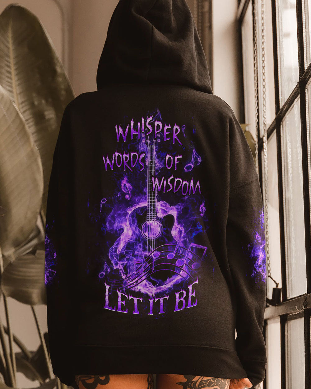 WHISPER WORDS OF WISDOM GUITAR ALL OVER PRINT - YHHG1307231