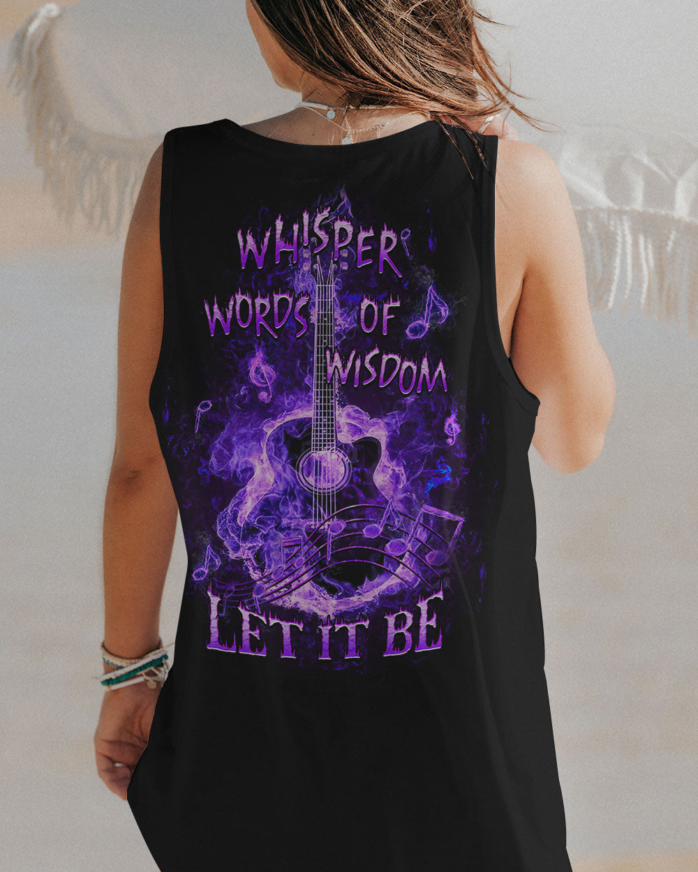 WHISPER WORDS OF WISDOM GUITAR ALL OVER PRINT - YHHG1307231