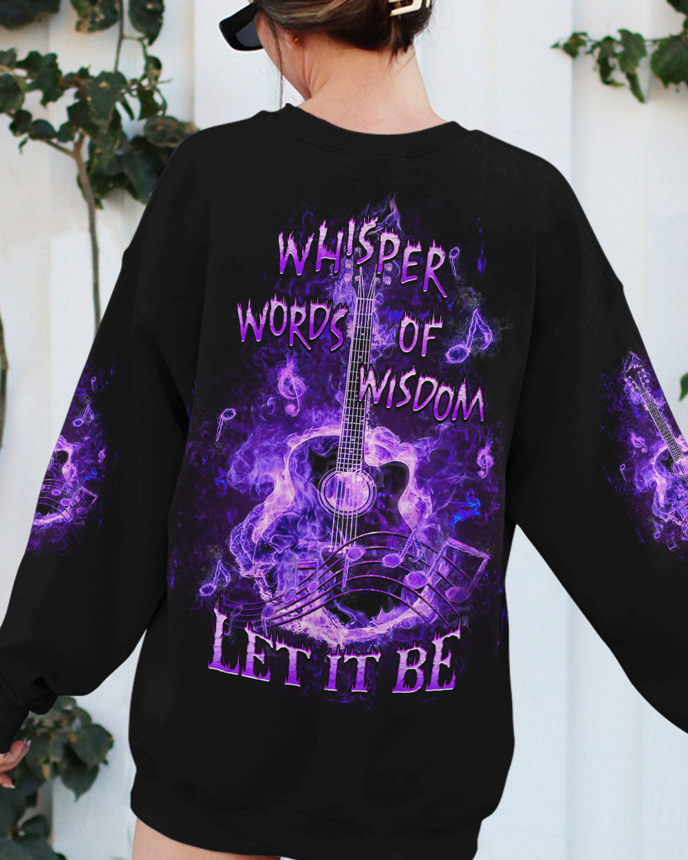 WHISPER WORDS OF WISDOM GUITAR ALL OVER PRINT - YHHG1307231