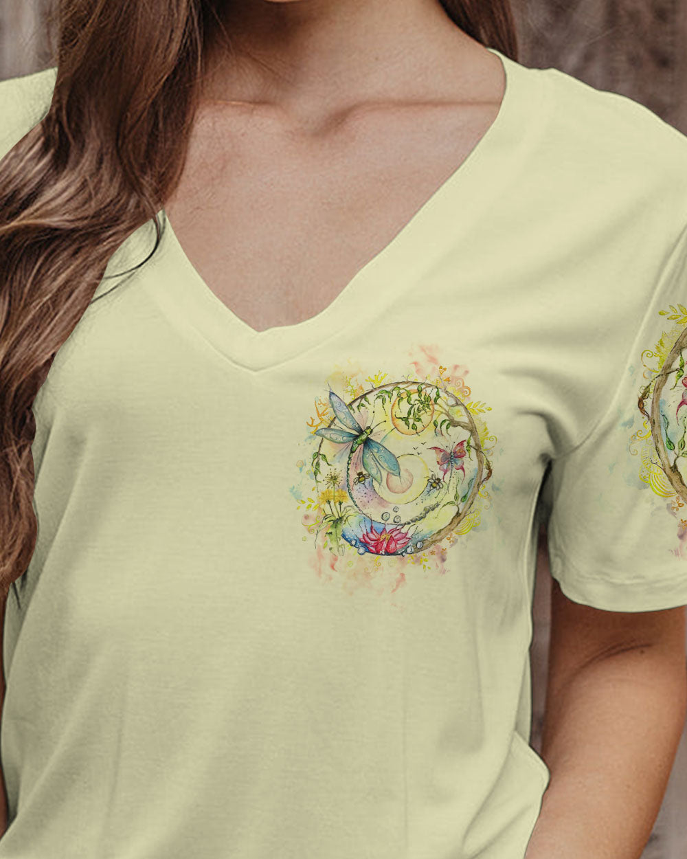 MAY YOU TOUCH DRAGONFLIES AND STARS ALL OVER PRINT - YHHG1309234