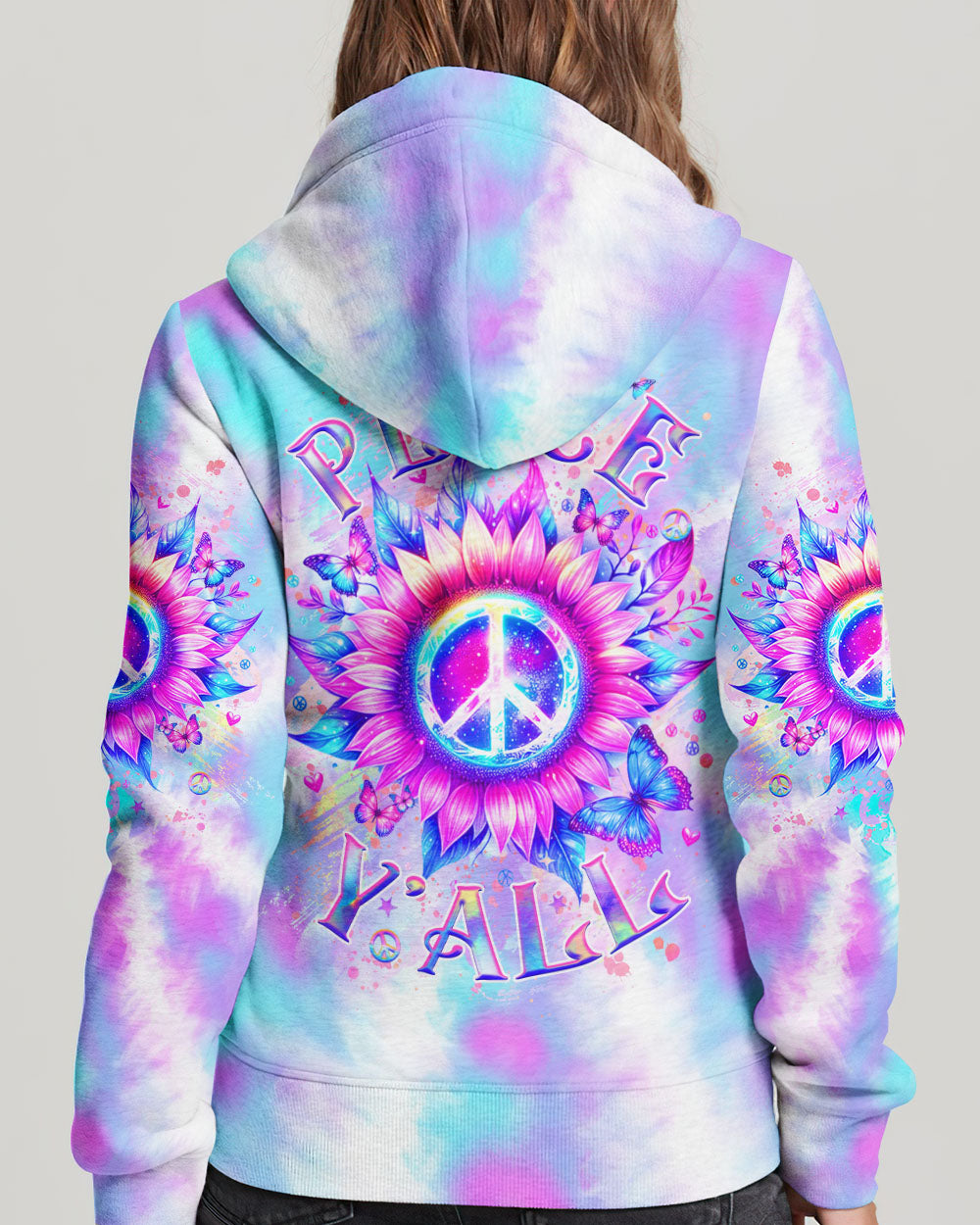 PEACE Y'ALL ALL OVER PRINT - YHHG1405241