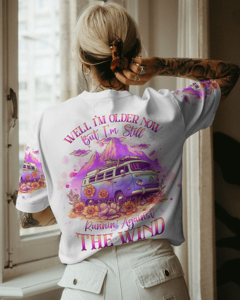 RUNNING AGAINST THE WIND ALL OVER PRINT - YHHG1406231