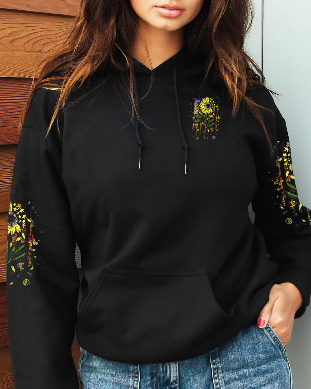 HIPPIE SOUL SUNFLOWER ALL OVER PRINT - YHHG1411244