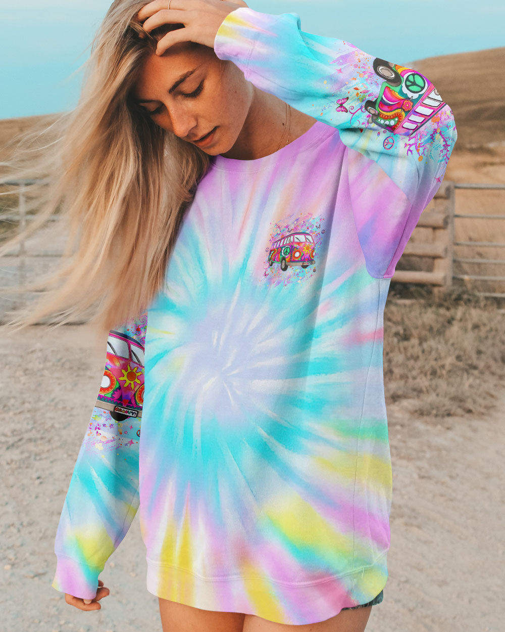 RUNNING AGAINST THE WIND ALL OVER PRINT - YHHG1507242