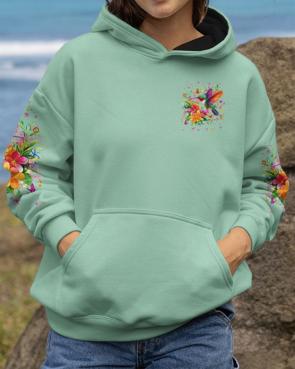JUST BREATHE BUTTERFLY ALL OVER PRINT - YHHG1507251
