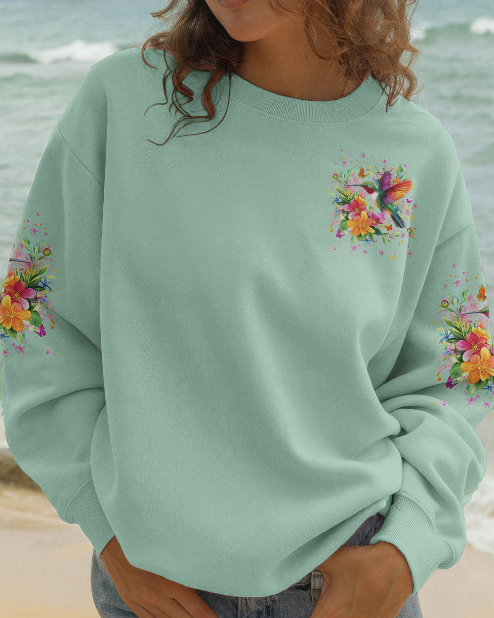 JUST BREATHE BUTTERFLY ALL OVER PRINT - YHHG1507251