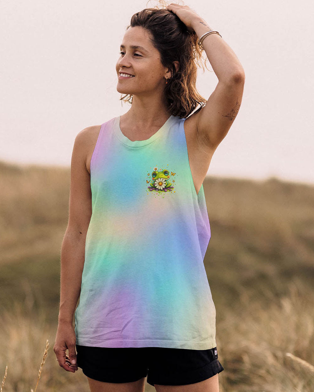 JUST BELIEVE FROG ALL OVER PRINT - YHHG1510252