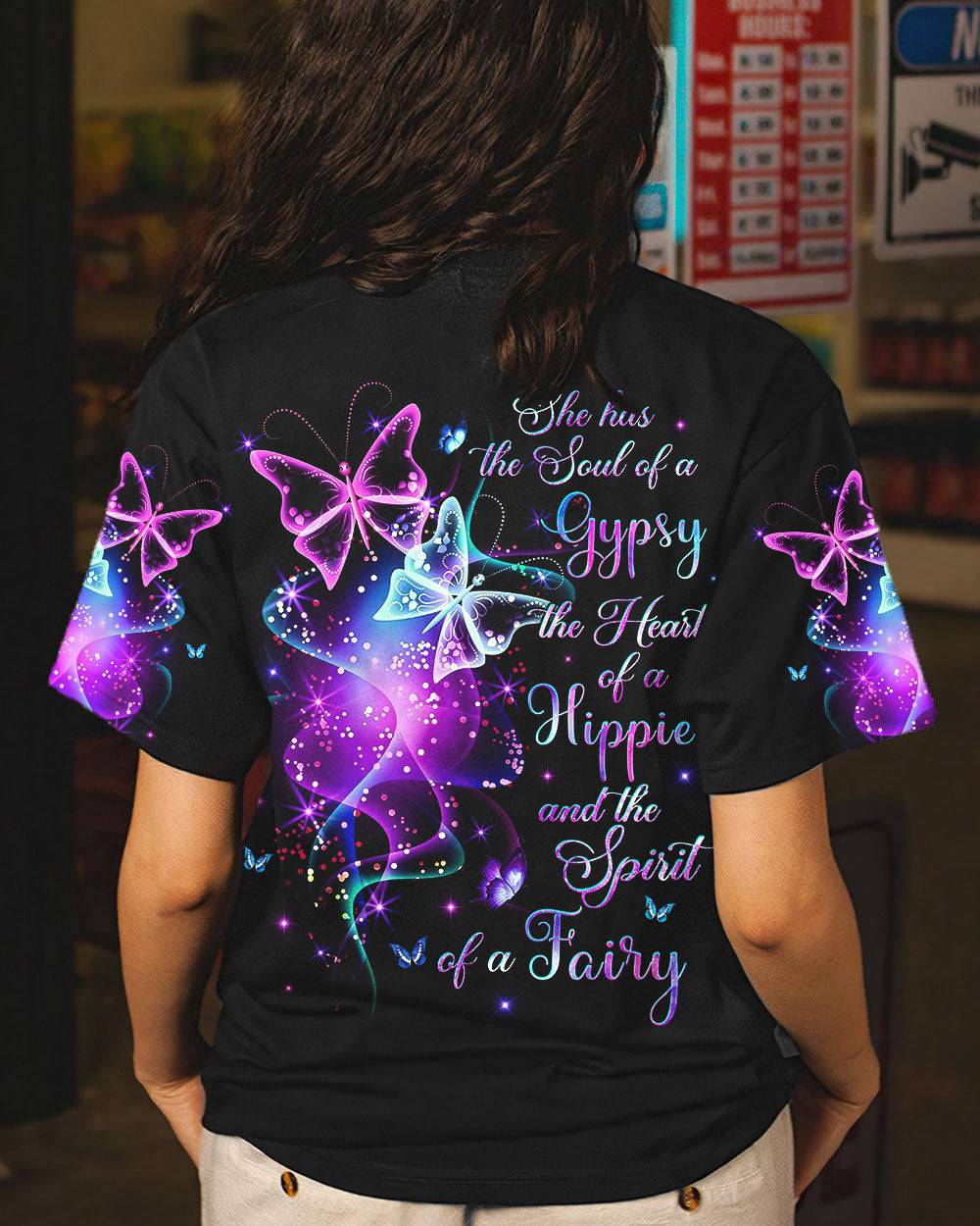 SPIRIT OF A FAIRY BUTTERLIES ALL OVER PRINT - YHHG1608231