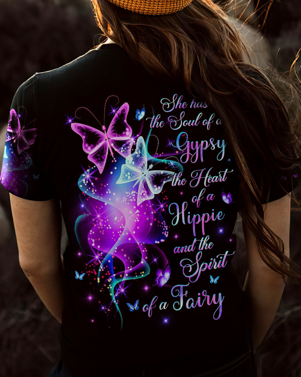 SPIRIT OF A FAIRY BUTTERLIES ALL OVER PRINT - YHHG1608231