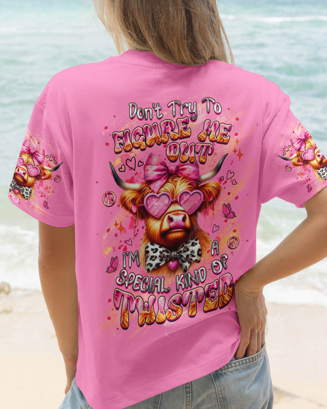 DON'T TRY TO FIGURE ME OUT HEIFER ALL OVER PRINT - YHHG1609252